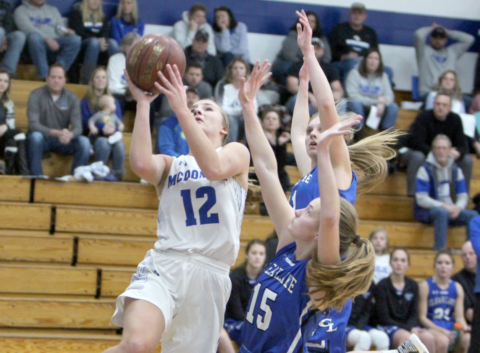 Clear Lake at McDonell girls basketball 12-9-19